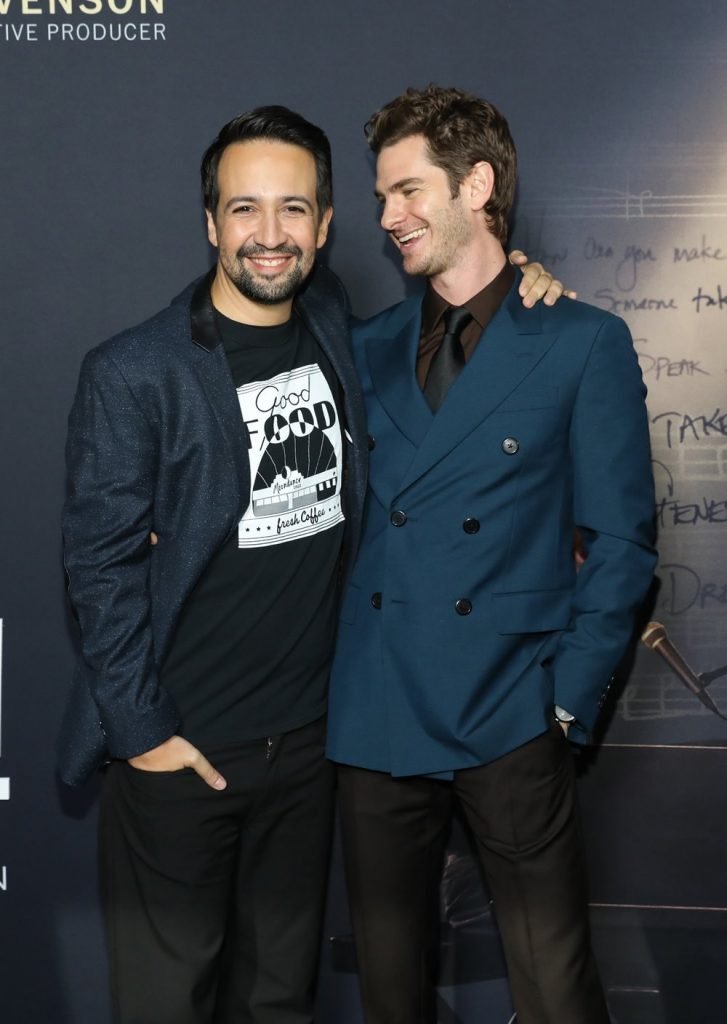 Lin-Manuel Miranda e Andrew Garfield