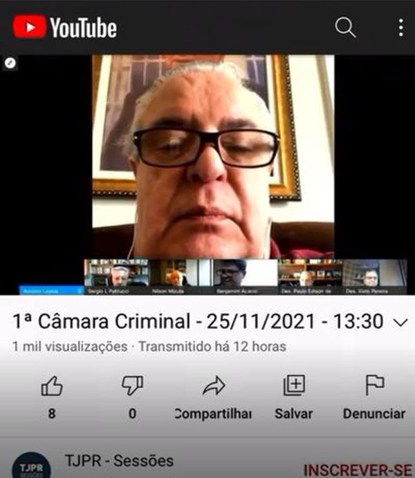 Transmissão ao vivo no YouTube