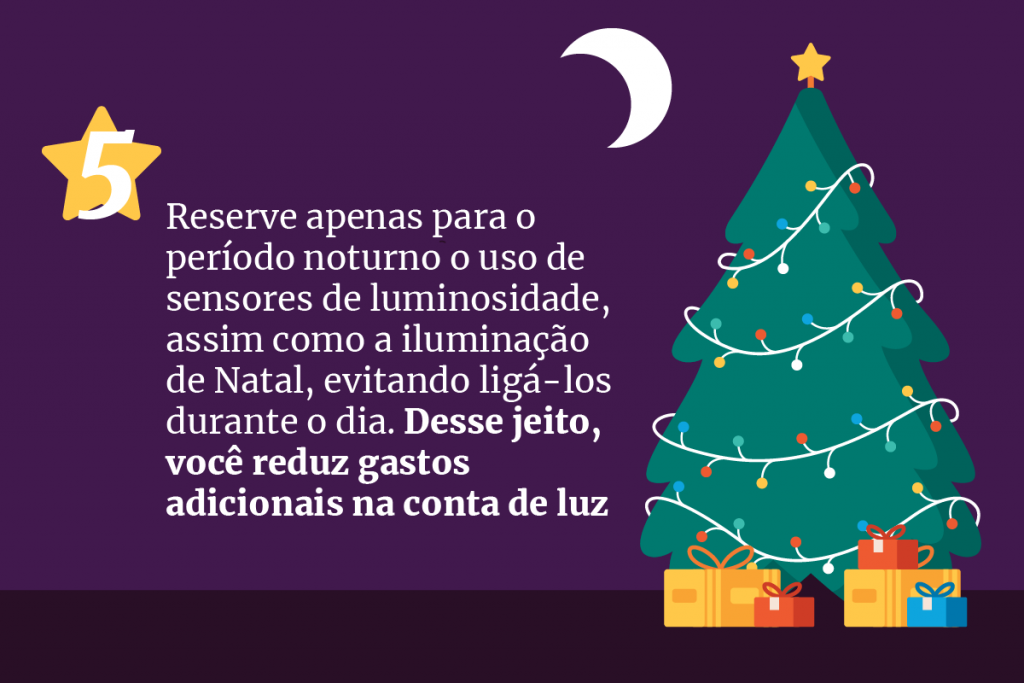 Aprenda como economizar energia com as decorações de Natal