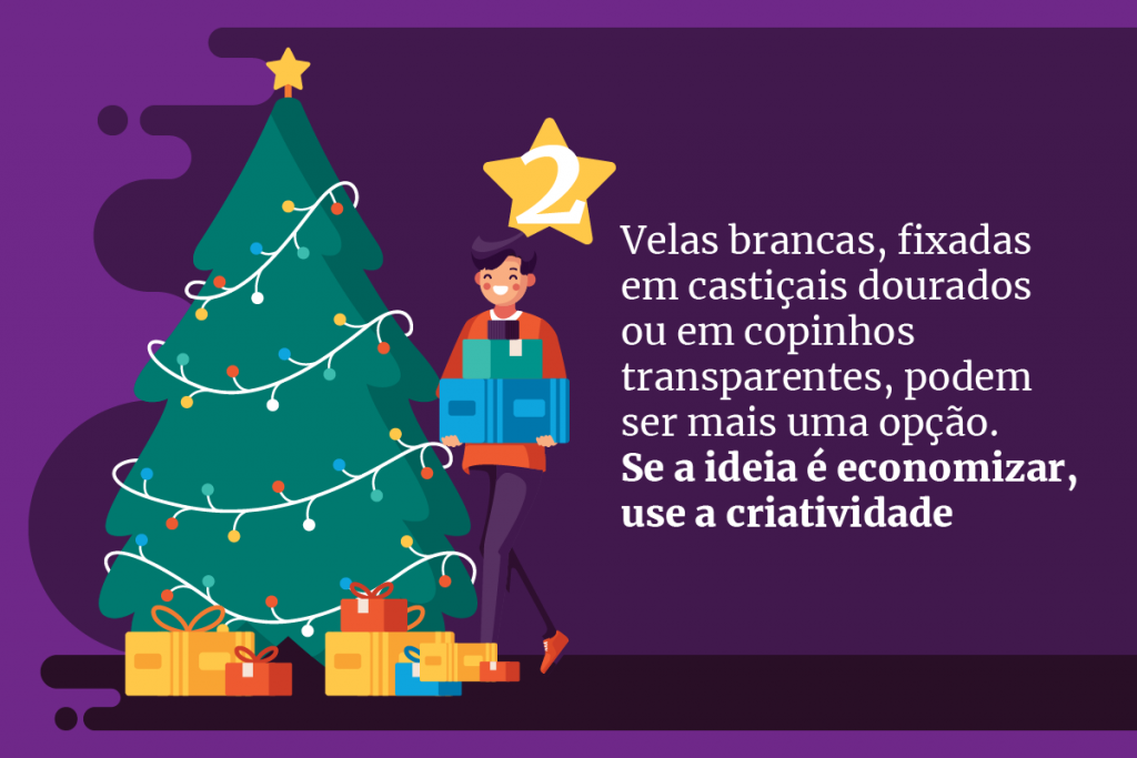 Aprenda como economizar energia com as decorações de Natal