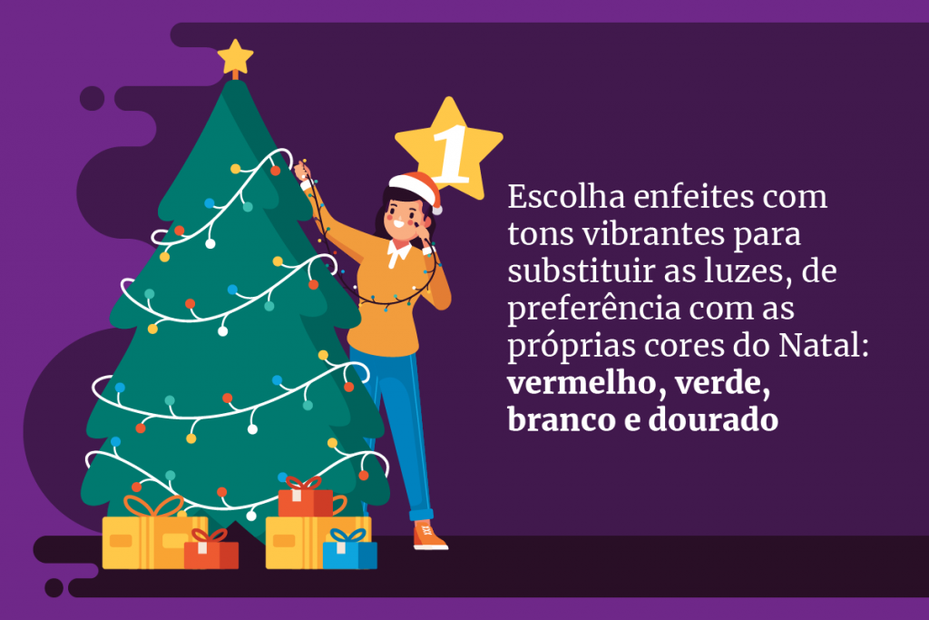 Aprenda como economizar energia com as decorações de Natal