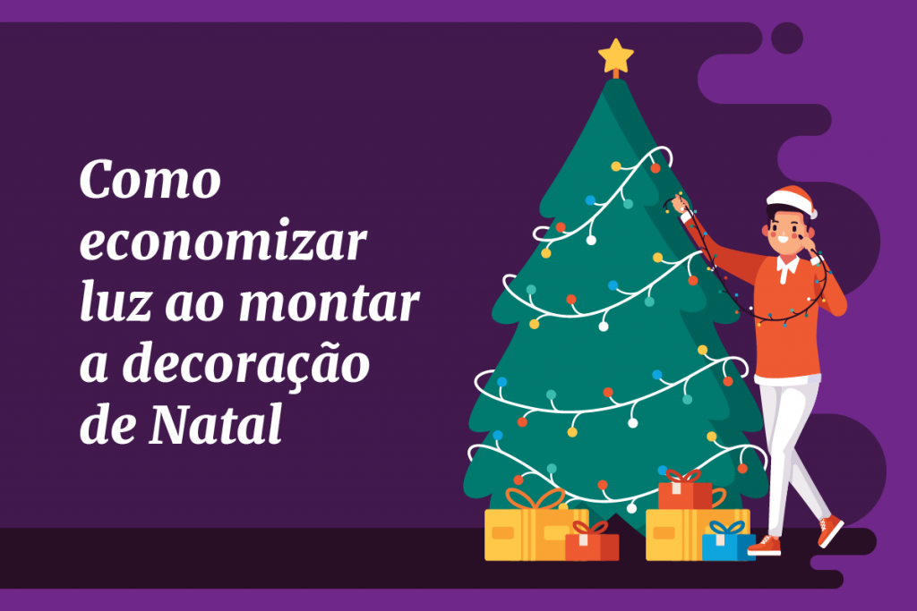 Aprenda como economizar energia com as decorações de Natal