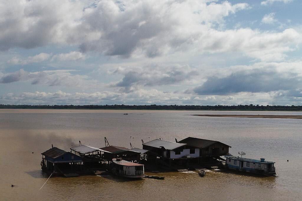 Garimpeiros desmobilizam explorac?a?o no rio madeira em Autazes amazonia 4