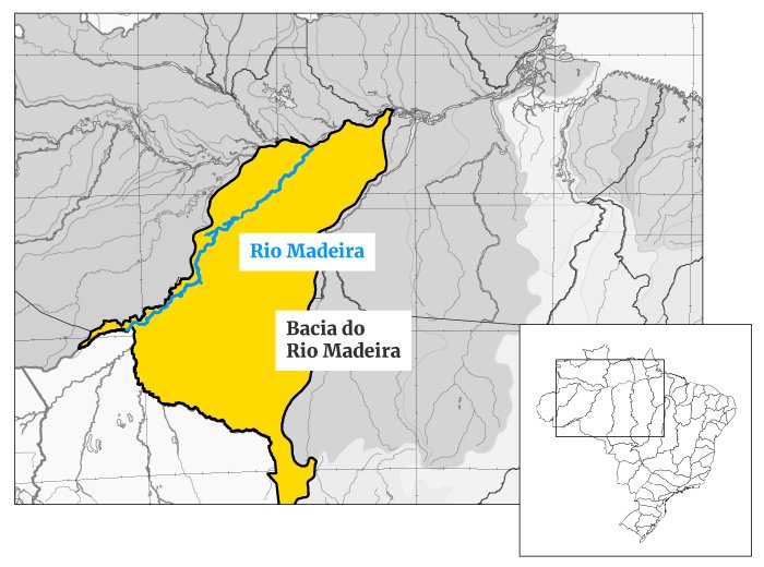 Área de garimpo na bacia do Rio Madeira é a maior desde 1985