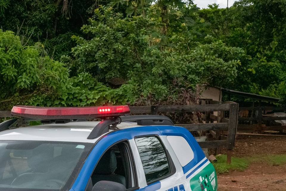 Casa onde ocorreu o homicídio em Corumbá