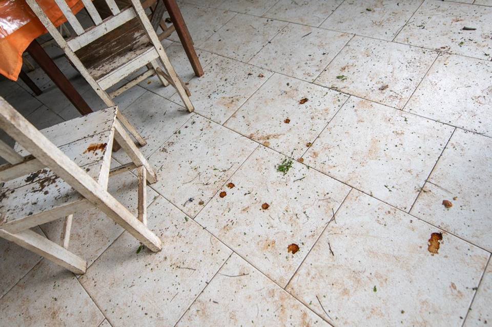 Casa onde ocorreu o homicídio em Corumbá