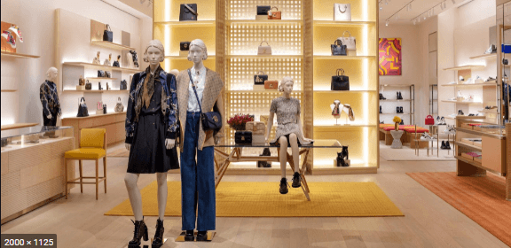 Loja Louis Vuitton em Chicago