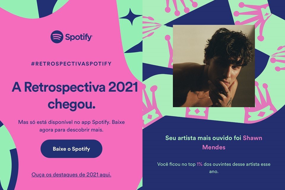 Retrospectiva Spotify 2021: descubra as suas músicas mais ouvidas