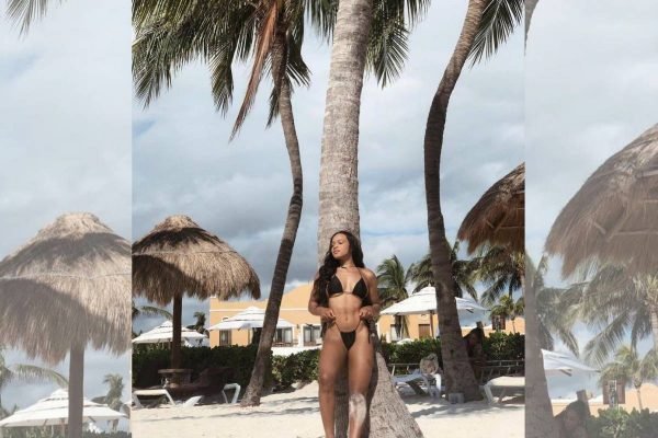 Ginasta Rebeca Andrade curte férias no México