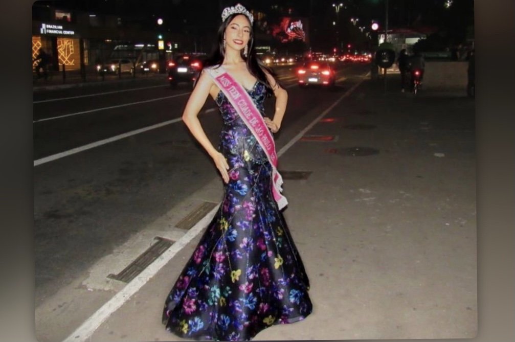 Yasmin Pesinato, miss teen da cidade de São Paulo 2021, está desaparecida