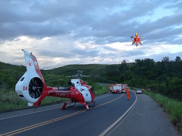 Helicóptero do Corpo de Bombeiros