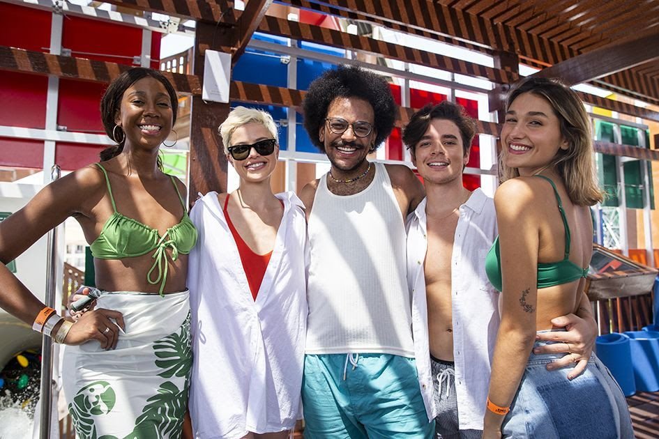 Camila de Lucas, Ágatha Moreira, João Luiz, João Figueiredo e Sasha