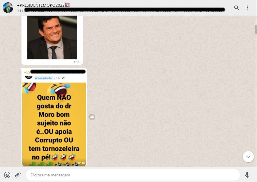 Militantes tentam bombar Moro no WhatsApp e Telegram, mas faltam memes