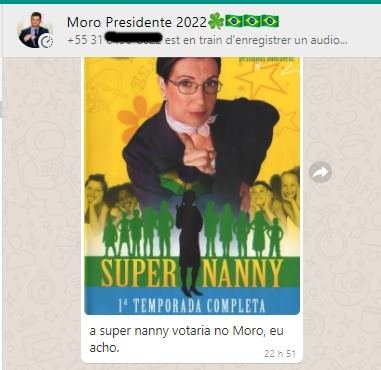 Militantes tentam bombar Moro no WhatsApp e Telegram, mas faltam memes