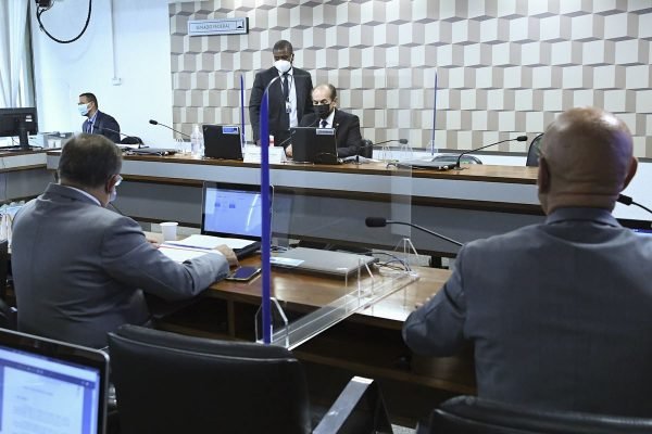 Fotografia original de sessão do Senado Federal