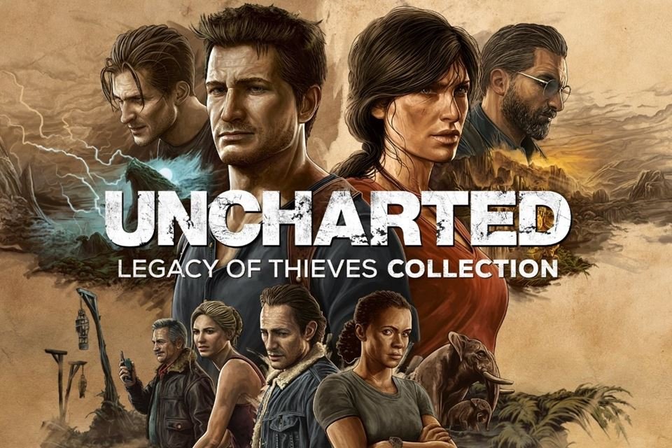Uncharted: Coleção Legado dos Ladrões - Drake e companhia
