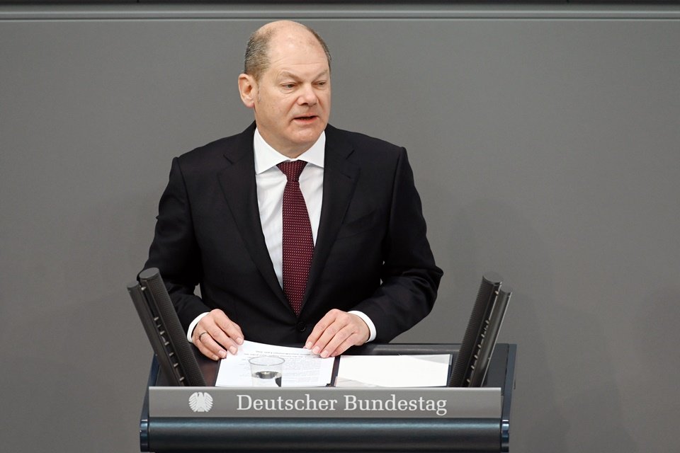 Olaf Scholz, primeiro-ministro alemão