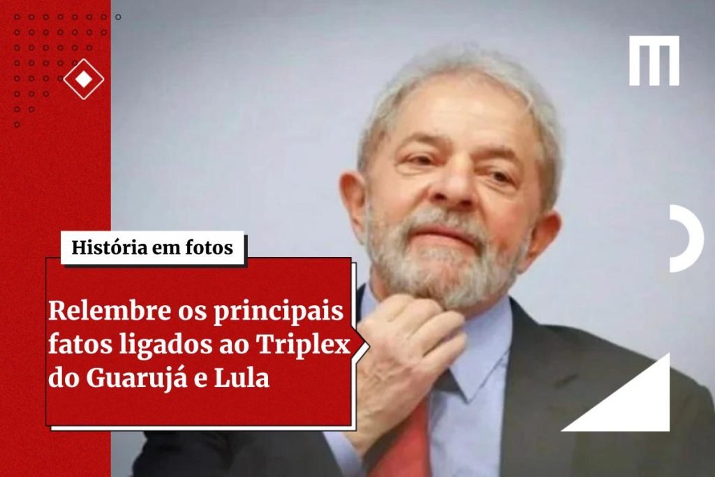 Ex-presidente Lula em foto com frase 