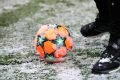 Bola da Champions League neve