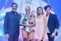 Xuxa e família, no Prêmio Multishow
