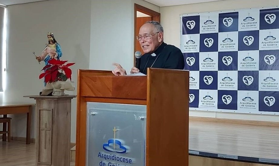Dom Washington Cruz, ex-arcebispo de Goiânia