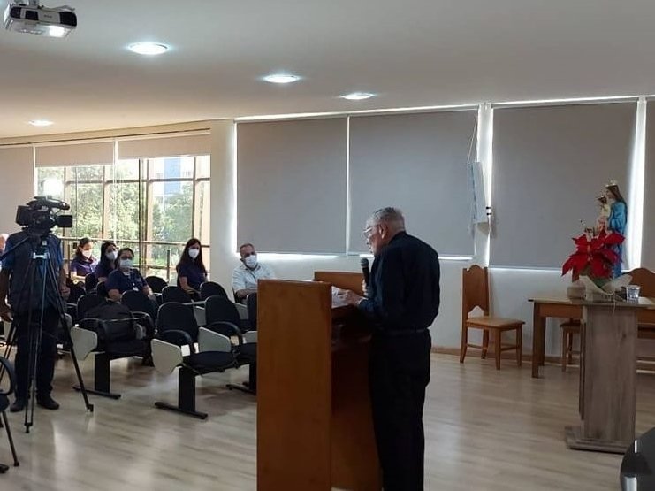 Dom Washington Cruz, ex-arcebispo de Goiânia