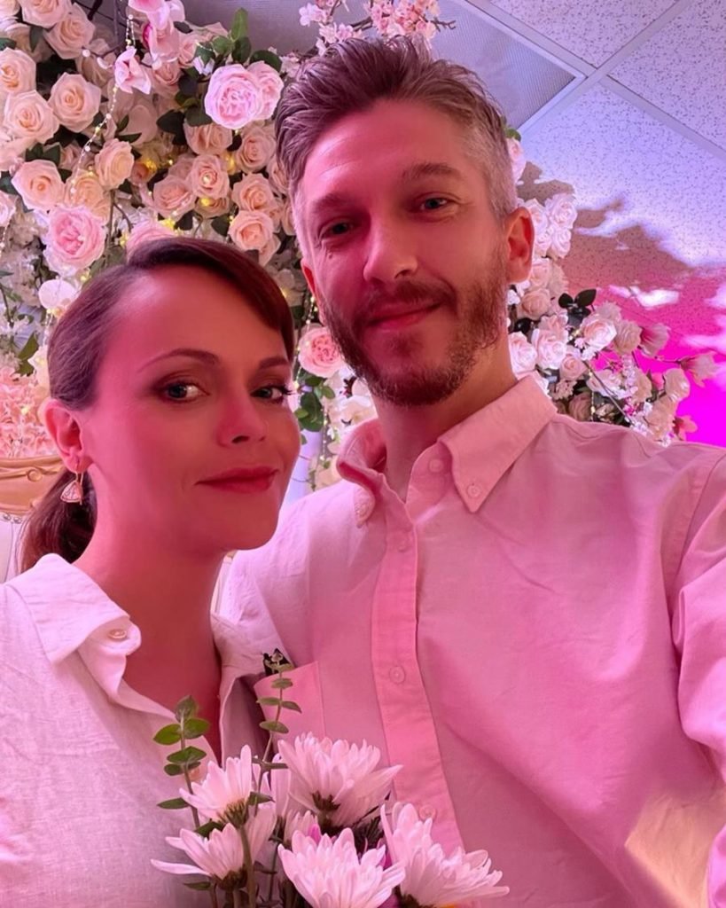 Christina Ricci e Mark Hampton