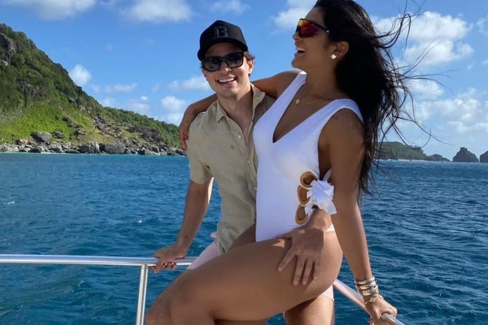 Mileide e o namorado
