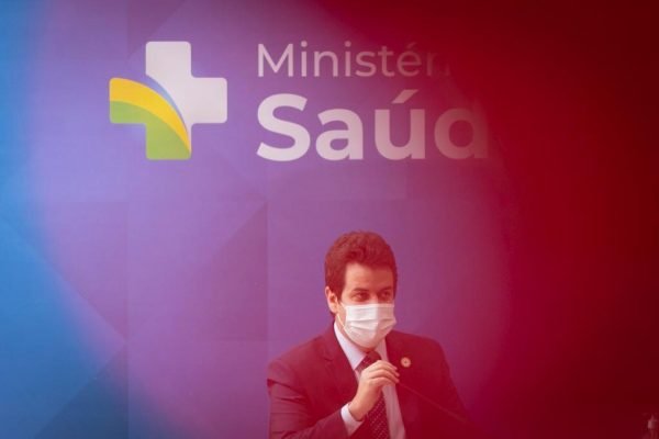 Rodrigo Otávio Moreira da Cruz, secretário executivo do Ministério da Saúde, concede coletiva, neste sexta-feira (10:12), sobre o ataque hacker ao sistema do Conecte SUS 6