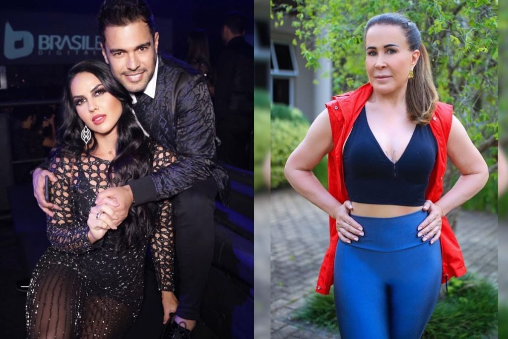 Graciele Lacerda, Zezé Di Camargo e Zilu Godoi
