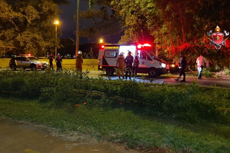 Acidente na Asa Norte