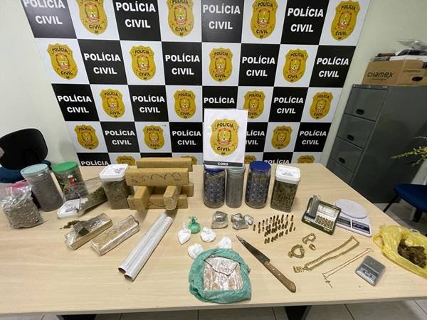 droga apreendida com nego gel