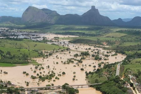 enchentes no Estado da Bahia
