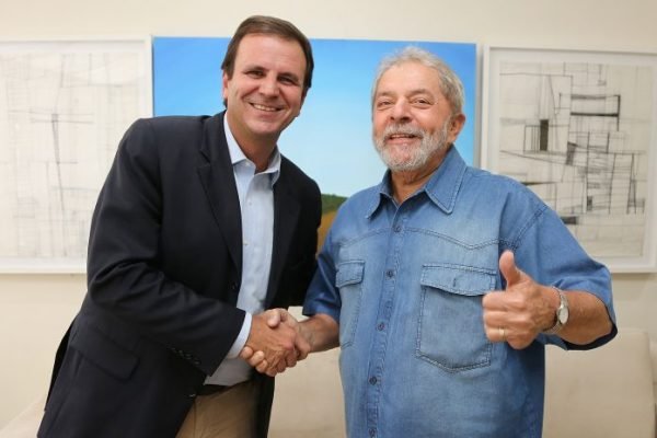 Lula e Eduardo Paes PT