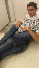 Agressor foi imobilizado até ser detido pela Polícia