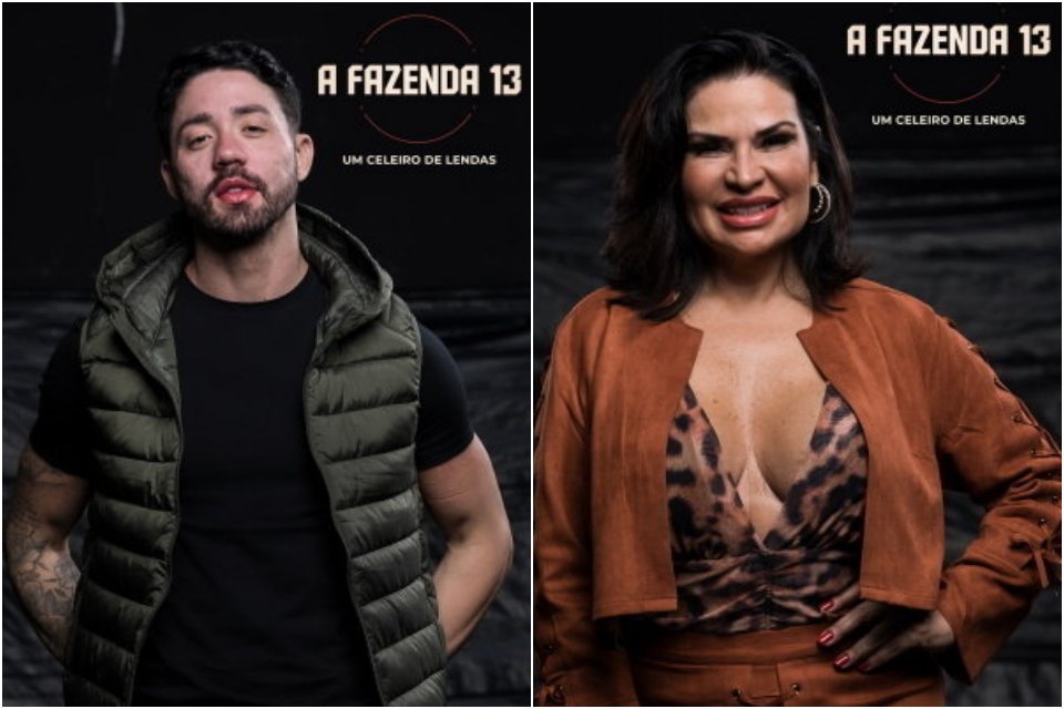 Dynho, Rico, Solange e Sthe formam a segunda Roça Especial - A Fazenda 13 -  R7 Novidades