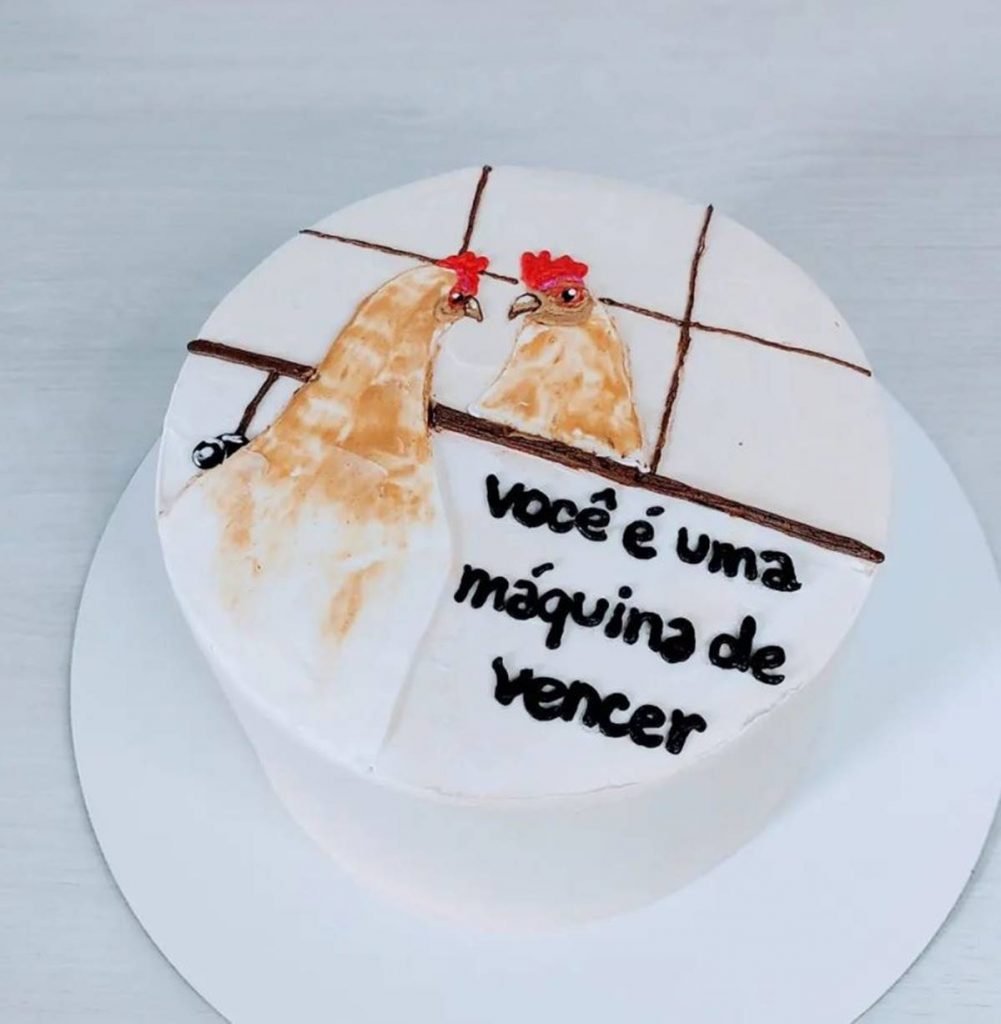 bolo de aniversario meme bonequinho｜Pesquisa do TikTok