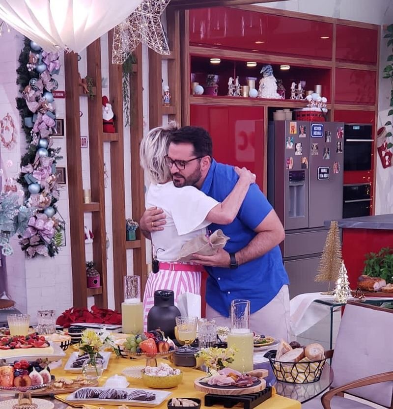 Marcelo Cosme participou do Mais Você, apresentado por Ana Maria Braga