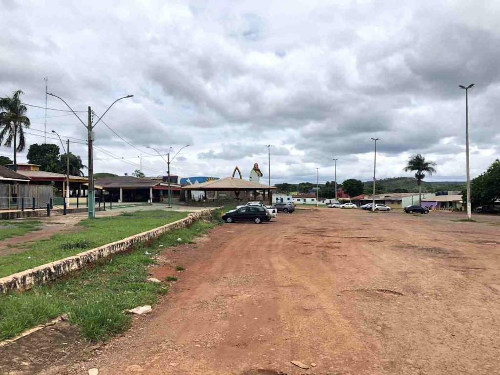estacionamento vazio