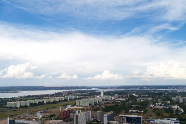 Imagem aérea de Brasília