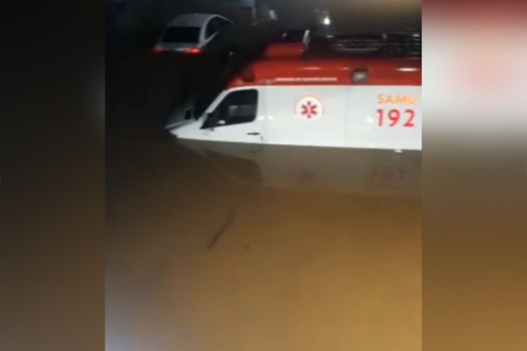 Temporal enchente Rio de Janeiro Rio Claro