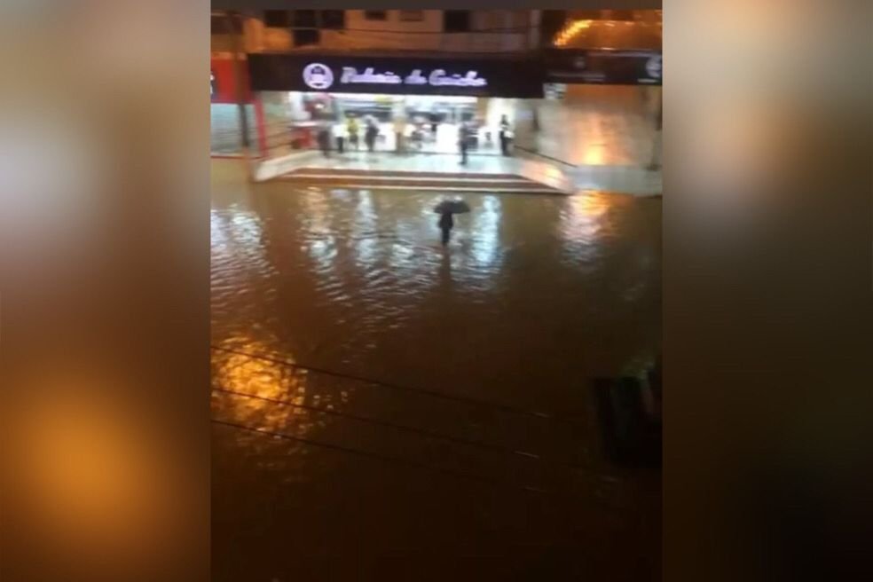 Temporal enchente Rio de Janeiro Rio Claro