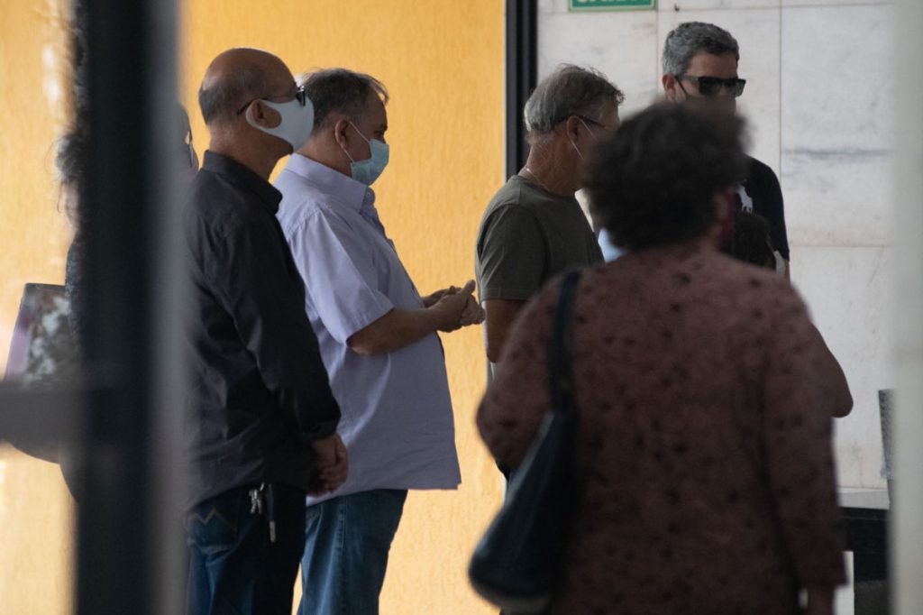 Velório Fundador do PSDB Antônio Sanchez Sales, no cemitério campo da esperança em Brasília