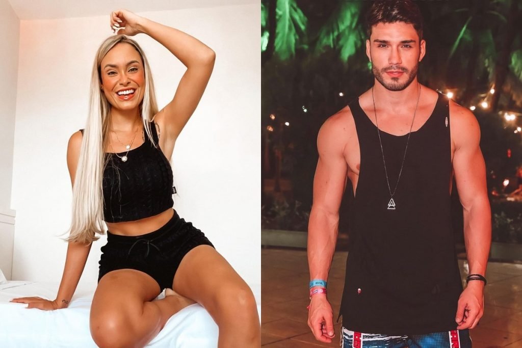 Sarah Andrade e Lucas Viana