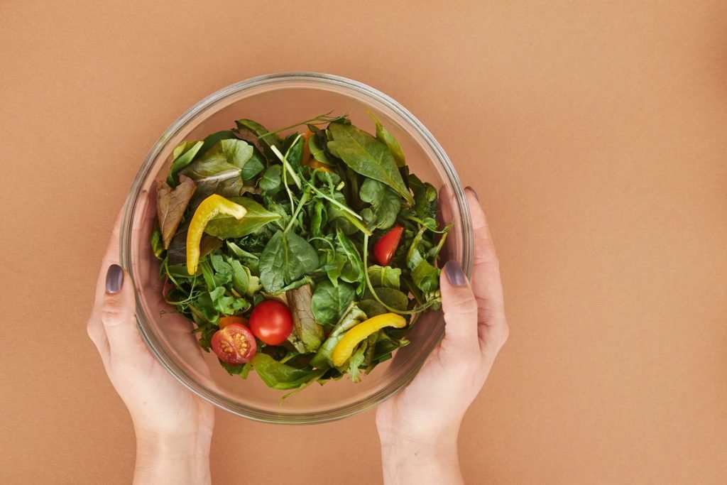 Prato de salada