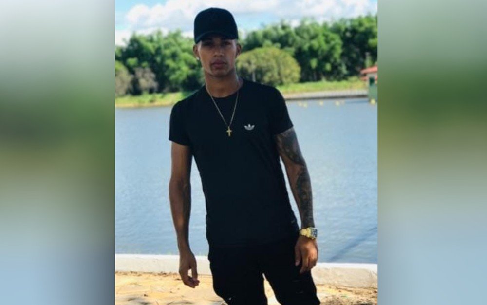 Samuel Batista, suspeito de matar a namorada Raiane Ferreira