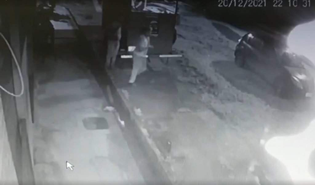 Print de câmera de segurança