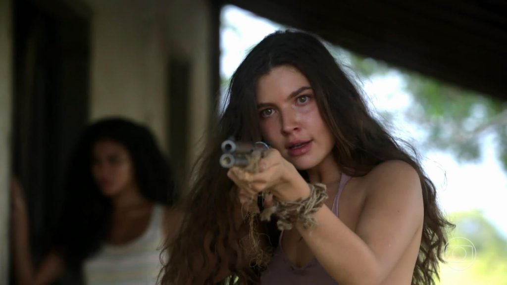 Alanis Guillen aparece como Juma Marruá, de Pantanal, pela primeira vez