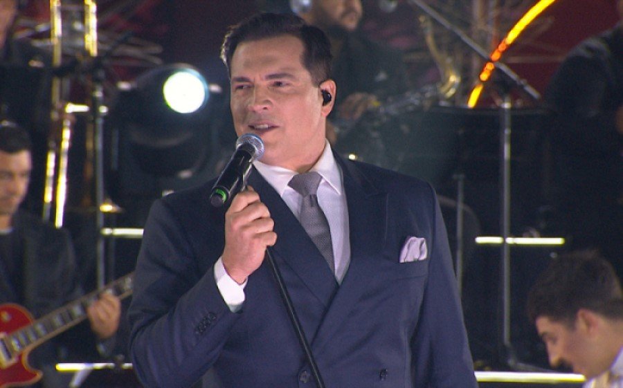 Daniel Boaventura, apresentador do Especial Band no Natal Luz de Gramado