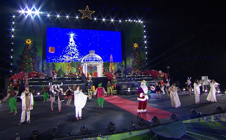 Apresentação do Especial Band no Natal Luz de Gramado